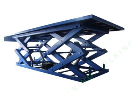 Cargo double scissor lift