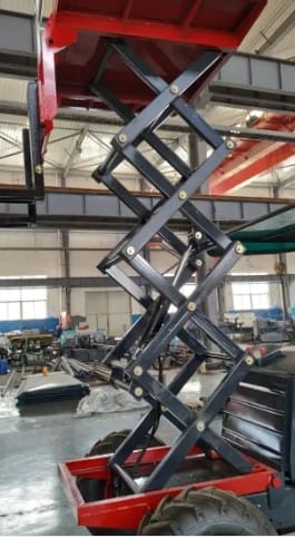 Diesel scissor lift 1
