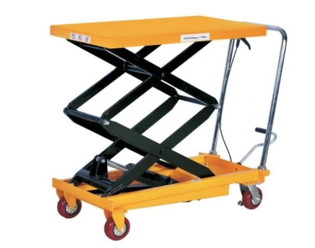 Manual scissor lift