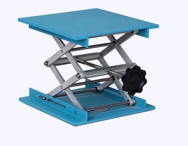 aluminum alloy scissor lift table trolley