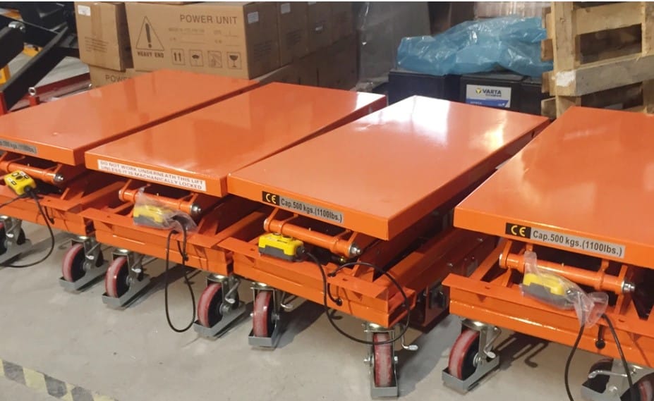 hydraulic scissor lift table