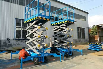 lightweight mobile scissor lift