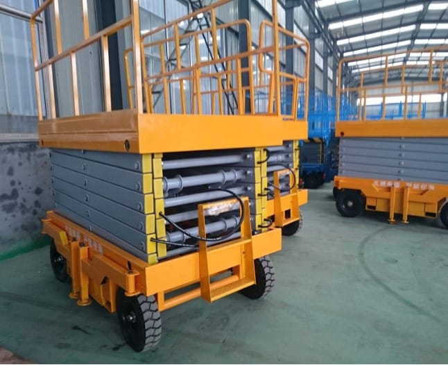 moveable scissor lift 10m 1