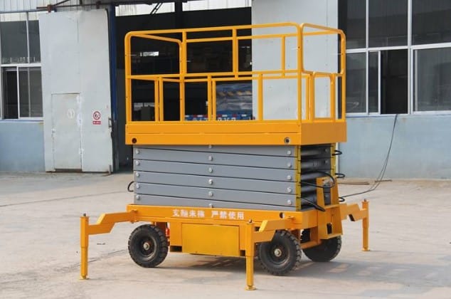 moveable scissor lift 10m 3