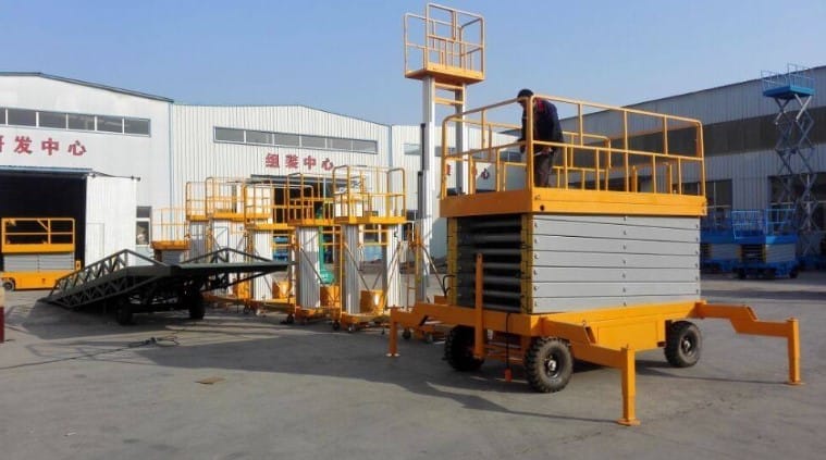 moveable scissor lift 10m 4